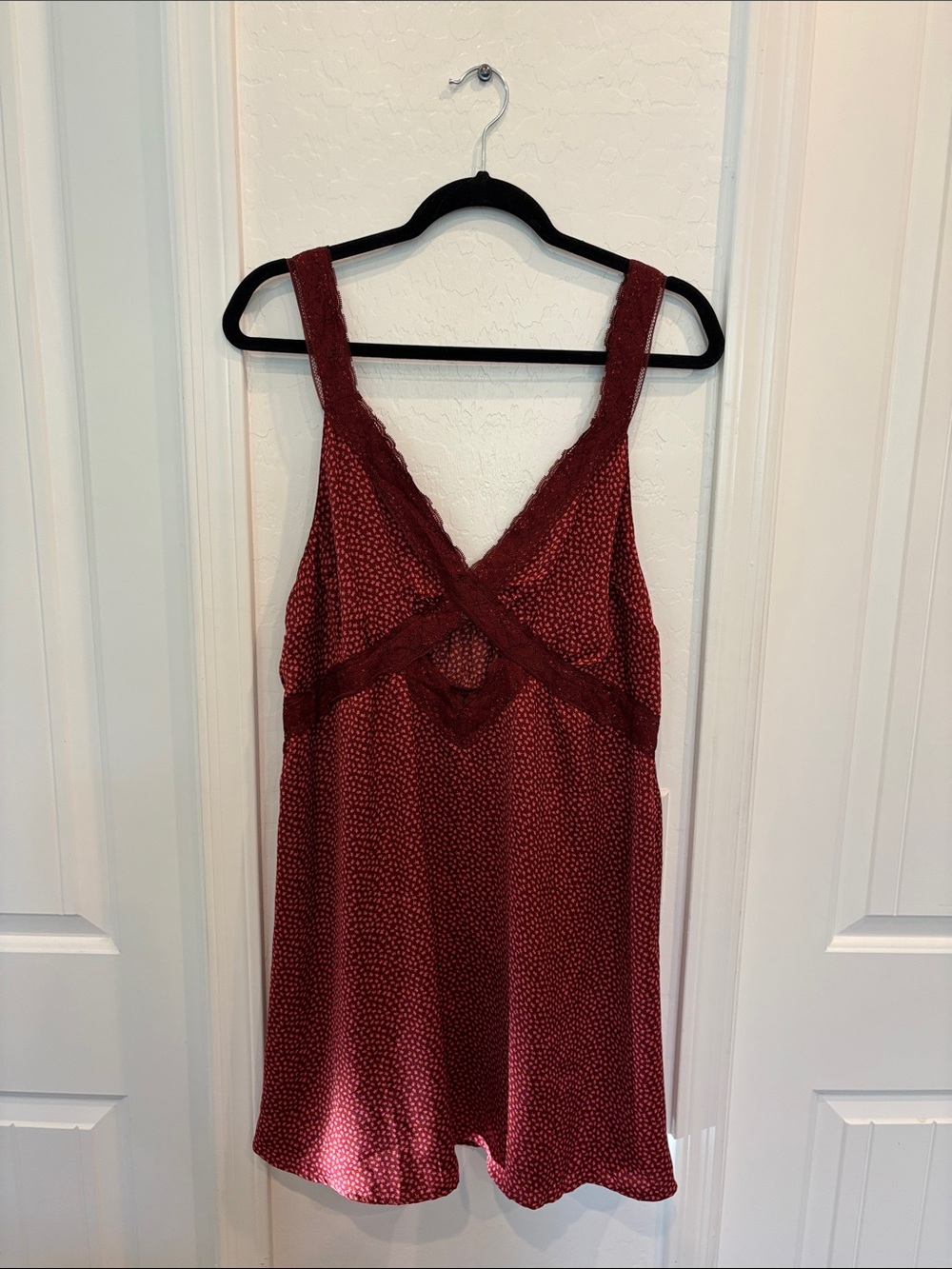American Eagle Outfitters red floral dress